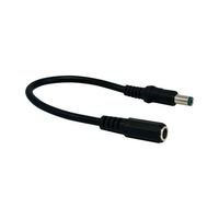 2.1Mm Socket To 2.5Mm DC Plug Cross Over Converter Cord