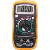 Micron Cat II Backlight 19 Range Digital Multimeter Data hold Transistor Tester 