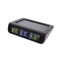 Q1300 Wireless Tyre Pressure Sensor Monitor System Solar Powered Dash Display