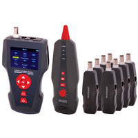 Network & Coaxial Cable Length Tester With PoE/PING