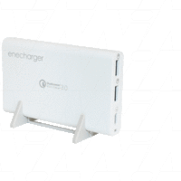 Enecharger QC3-AC-LT3 3-Port Smart Automatic 5V-20V 40W Laptop Phone Charger 