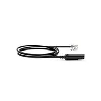 Yealink QD-RJ9-Cord-3PTY QD to RJ Cord for YHS36/YHS34/YHS34 Lite, Compatible with Cisco 79xx IP Phones, Avaya callmaster V and VI