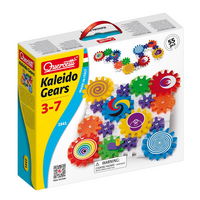 Quercetti Kaleido Gears Educational Hobby 55 Pieces Building Set 