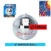 Sansai 6inch Disco Mirror Ball DJ Party light