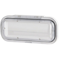Marine Stereo Head Unit Cover UV Resistant Plastichousing Flush Mount Flip Cover