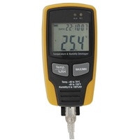 USB Temperature Humidity Datalogger with LCD 