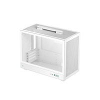 DeepCool CH160 PLUS WH Portable Micro-ATX Compact Case, USB3.0×2, Gen2 Type-C x1, Audio/Mic×1