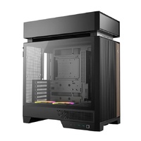 DeepCool CL660 Innovative Compartmentalized Optimized ATX Case. Pre-installed Dual ARGB Fans, Build-in Atmosphere