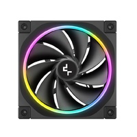 DeepCool FL12R 120mm Unique Addressable RGB  High Performance Fans,  Low Noise, 4-pin PWM, Fluid Dynamic Bearing