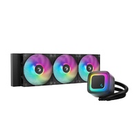 DeepCool LE360 V2 Liquid Cooler 360 mm 6th Gen Pump up to 3400 PWM, Hydro Bearing, IntelLGA1851/1700/1200/1151/1150/1155, AMDAM5/AM4