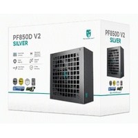 DeepCool PF850D V2 850W Gamer Storm 80+ Silver/Cybenetics Non-Modular ATX Power Supply, Taiwanese Capacitors, ATX12V V3.1