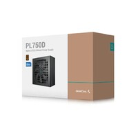 DeepCool PL750D 750W 80+ Bronze Certified Non-Modular ATX Power Supply(Direct Cable), 120mm Fan, DC to DC, ATX12V V3.0, 100,000 MTBF, 85% Efficiency