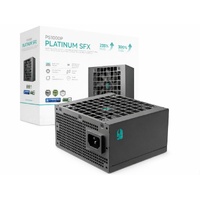 DeepCool PS1000P 1000W Gamer Storm SFX Full Japanese Electroyltic Capacitors Cybenetics Platinum/PPLP 115V Platinum