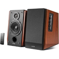 Edifier R1700BT All-in-one Bluetooth Bookshelf Studio Wood Finish Speakers Brown