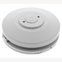 Red Smoke Alarms Photoelectric 240V Smoke Alarm-9V Battery Backup Safety Detector