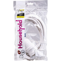 HPM R2604 10A 240V Piggyback Household Extension Power Lead 4m White