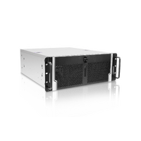 Inwin R400N 4U Rack Server Chassis/Red 500W Psus