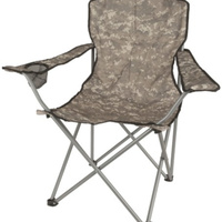 Folding Camping Picnic Chair up to 120kg with Camouflage Design and Carry Bag