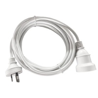 8Ware 3m AU Main Power Extension Cord Cable Lead 240V 3-Pin Male to Female