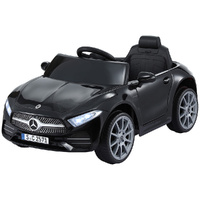 Rigo Kids Electric Ride On Car Licensed Outdoor Toys Cars Music Remote Black