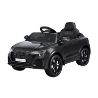 Kids Ride On Car Licensed RSQ8 Electric Toy Black Remote 12V Cars Black