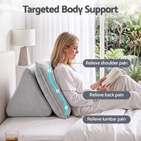 Giselle Bedding Back Pillow for Sitting in Bed, No-Collapse 25D High-Density Base, Ergonomic Lumbar Support Pillow for Gaming, Nursing & Floor Tatami,