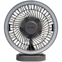 Camelion REF-005 Rechargeable Fan and LED Light with Ultra-Quiet Operation