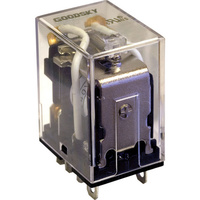 RET202D 12V DC 10A Double Pole Relay 