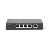 Ruijie Reyee 4 Port Gigabit POE+ +1-Port Gigabit Cloud Managed Switch 54W