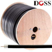 RG11 Quad Shield Coax Cable 100M Roll 75OHM DOSS