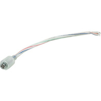 Waterproof Connector RGB15S 4Pin Socket Lead to Connect the RGB light.