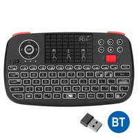 Redback RII-I4 Dual Mode Multimedia Wireless Keyboard Touchpad-laptop &Mobile Devices