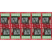 Watchguard 12/24VDC 10-Pack Relay Module One 7A SPDT Relay
