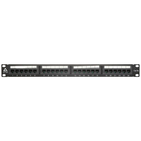 VIP Vision 24-Port CAT5e Patch Panel (1U)