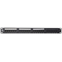 VIP Vision 24-Port CAT6 Patch Panel (1U)
