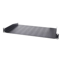 1U 350mm Wall Mount Data Cabinet Rack Shelf