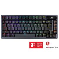 ASUS ROG AZOTH/NXSW/PBT (Snow Switch)  Gaming Keyboard, OLED Display, NX Snow Switch, 75 Keys, Tri-mode Connection,