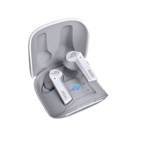 ASUS ROG Cetra True Wireless Gaming Headphones (Moonlight White) Low-latency Wireless Connection, ANC, Up to 27-hour Battery With Wireless-Charging