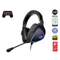 ASUS ROG DELTA S Lightweight USB-C Gaming Headset with AI noise-canceling mic, MQA rendering technology, RGB lighting, PC, Switch & PS5