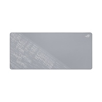 ASUS ROG Scabbard II Arctic Gray XXL Mouse Pad, 900x400x3mm, cloth, rubber base, water/oil/dust-repellent, anti-fray