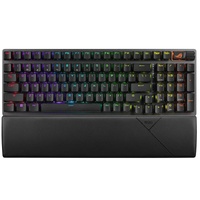 ASUS ROG STRIX SCOPE II 96 WL Snow Switch NX Wireless Gaming Mechanical Keyboard, Tri-mode Connection, Streamer hotkeys, Multifunction controls