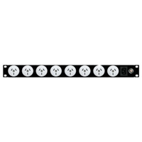 Prolink 8x 10A GPO OutletsS PDU - 1RU - Space saver 15A Thermal circuit breaker