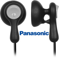 BLACK BUD IN EAR HEADPHONES PANASONIC