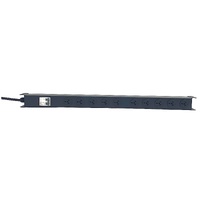 PowerShield Vertical PDU with 16A Aus Input plug, 10 x ANZ 10Amp outlets, provides reliable power distribution for vertical installations