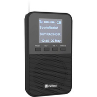 DAB+ Fm Pocket Digital Radio 40 Presets SPK Headphone
