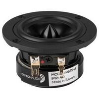 Dayton Audio 4 ohms Reference Series High Resolution Copper Cap Speaker Black