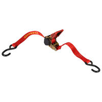 Heavy Duty Ratchet Tie Down Set 25mm x 1.8m Sold in a package of 2