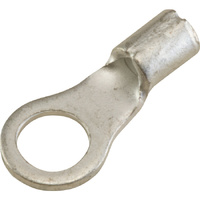 CABAC RTU1.25-4 Uninsulated Ring Terminals 4mm Stud 100Pack