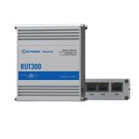 Teltonika Industrial Ethernet Router, Rugged industrial fast Ethernet router, 5 Ethernet ports, 2 configurable digital Inputs/Outputs, PSU included