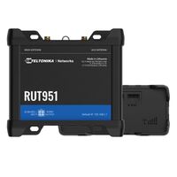 Teltonika Industrial Cellular Router, 4G LTE (Cat 4), Dual SIM,WI-FI, Automatic WAN failover, PSU included